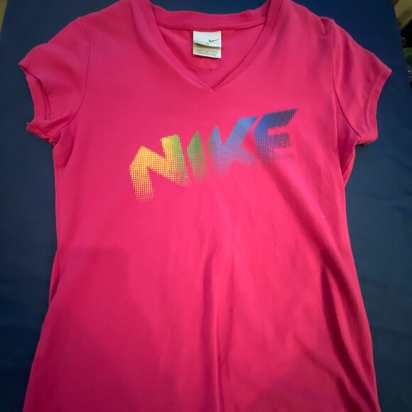 Nike T Shirt Womens Size M 3-PACK V Neck Fitted Short Sleeve - Picture 6 of 7